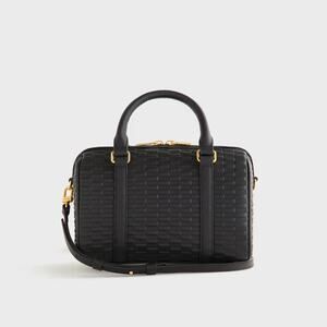 Kith Women Harlowe Bag Monogram deboss Saffiano leather